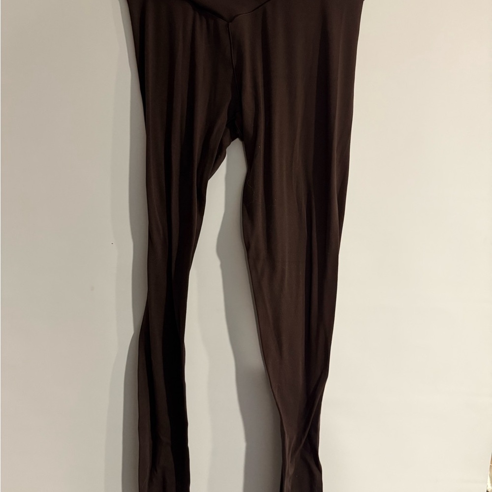 Aerie OFFLINE High-Rise Brown Leggings